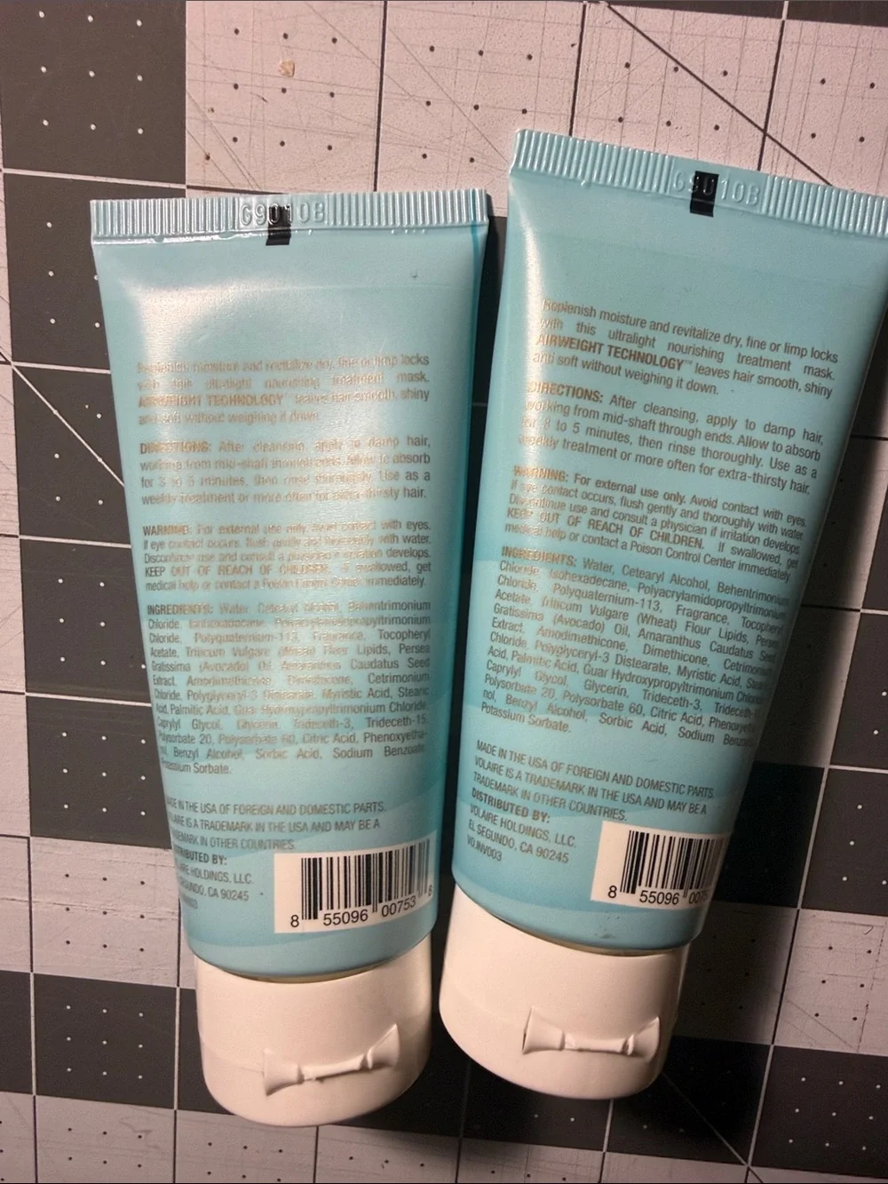 Volaire new bundle 2pc weightless nourishing mask 2oz uplift (A1)